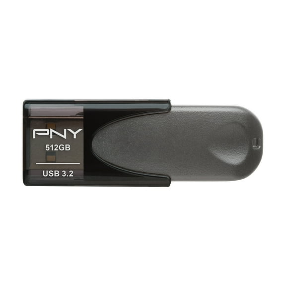 PNY Elite Turbo Attache 4 512GB USB 3.2 Flash Drive