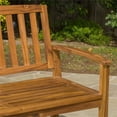 thumbnail image 3 of Noble House Banc Extérieur en Bois d'Acacia Finition Teck, 3 of 10
