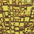 thumbnail image 1 of Ahgly Company Machine Washable Indoor Square Transitional Gen Brown Yellow Area Rugs, 6' Square, 1 of 7