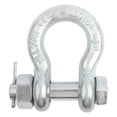 thumbnail image 1 of Lifting Shackle Hardware Tool Anchor Shackle Heavy Duty Alloy Steel Bow Type With Nut Ship Lifting Machine Parts, 1 of 8