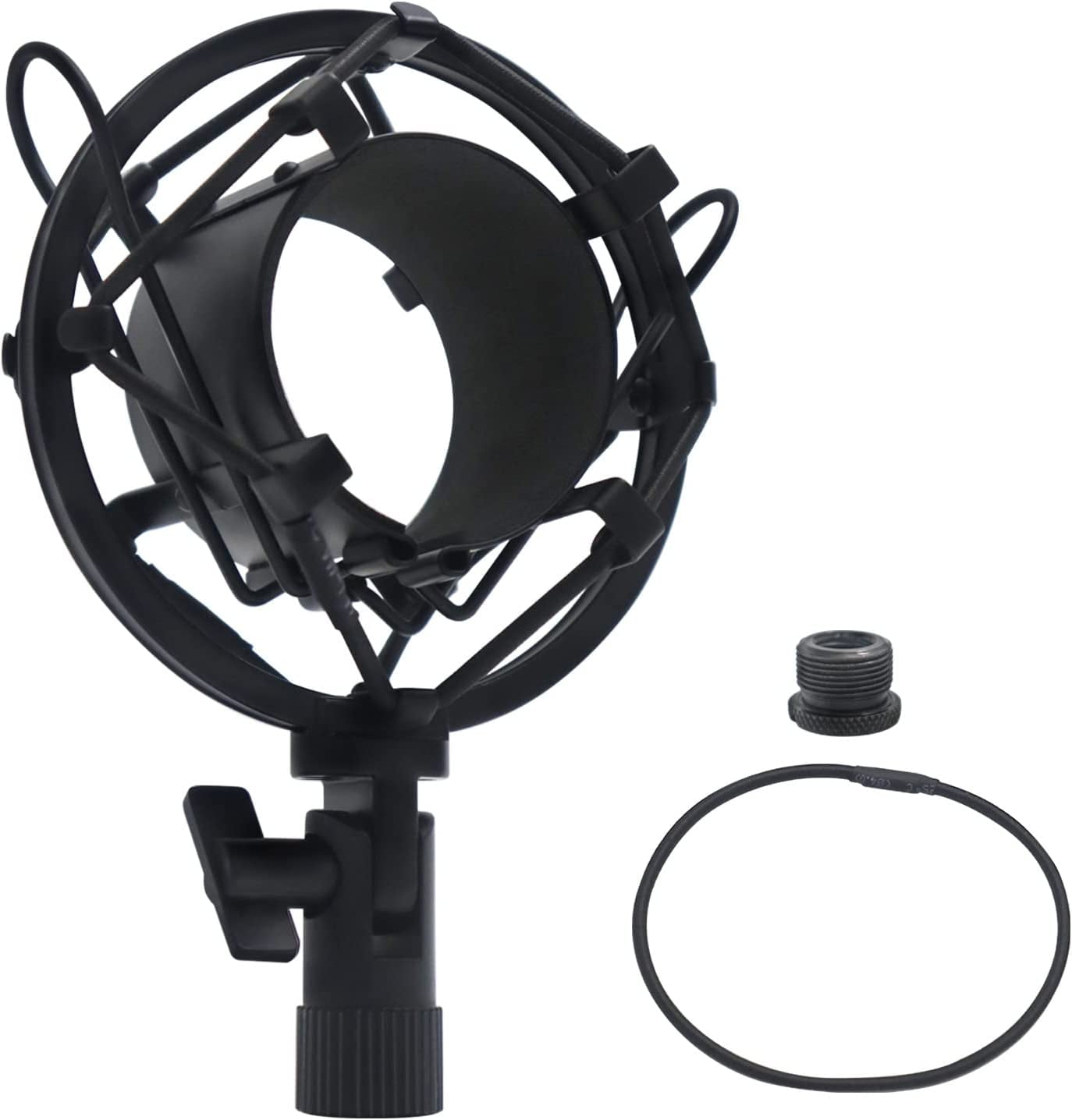Suuntok Universal Shock Mount Mic Holder, AntiVibration Suspension Shock Mount Mic Holder Clip