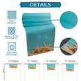 thumbnail image 7 of Hokiten Table Runners 72 Inches Long Dress Scarves, Coastal Starfish Farmhouse Kitchen/Dining Table Runner, Coffee Tablerunners, Modern Simple Ocean Nautical Beach 13x72 Inch, 7 of 7
