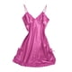 thumbnail image 1 of Camisones de satén con tirantes ajustables cortos para mujer XXL, 1 of 8