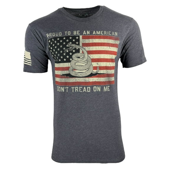 Howitzer Style Men's T-Shirt Don't Tread On Me Military Grunt MFG