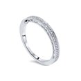 thumbnail image 3 of Bague de Mariage Vintage en Diamant 1/10 Ct en Or Blanc 10 K, 3 of 3