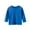 Blue, variant on zbxnLI Kids Boys Girls T-Shirts Cotton Long Sleeve Shirts Crew Neck Basic Solid Color Tee Tops for Toddlers