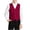 Burgundy, variant on Odeerbi Kids Boys Suit Vest V Neck Button Waistcoat with 3 Pockets Formal Dress Vest for Wedding Party
