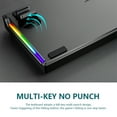 thumbnail image 6 of PPgejGEK Wired 60 Mechanical Gaming Keyboard RGB Backlit Compact 61 Keys Keyboard with Blue Switches for PC Clearance Sales, 6 of 7