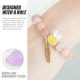 thumbnail image 4 of 100pcs Acrylic Bunny Hair Rope DIY Beads Cartoon Rabbit Shape Bracelet DIY Beads, 4 of 8