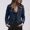 Blue, variant on Jjayotai Women's Motorcycle Jacket, 2024 Fall Faux Leather Biker Coats, Plus Size Long Sleeve Zipper Slim Fit Short Casual Coat Blue M