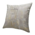 thumbnail image 2 of MICHAEL AMINI Ferrara 19x19" Square Fabric Accent Pillow in Gold in Set of 2, 2 of 4