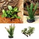 thumbnail image 1 of 2 piezas de plantas artificiales, pequeñas decoraciones para peceras, decoración para hogar, resina, , adecuado para utilizar en acuarios, terrarios, Yinane Reptil Vivarium Rattan Vine, 1 of 8