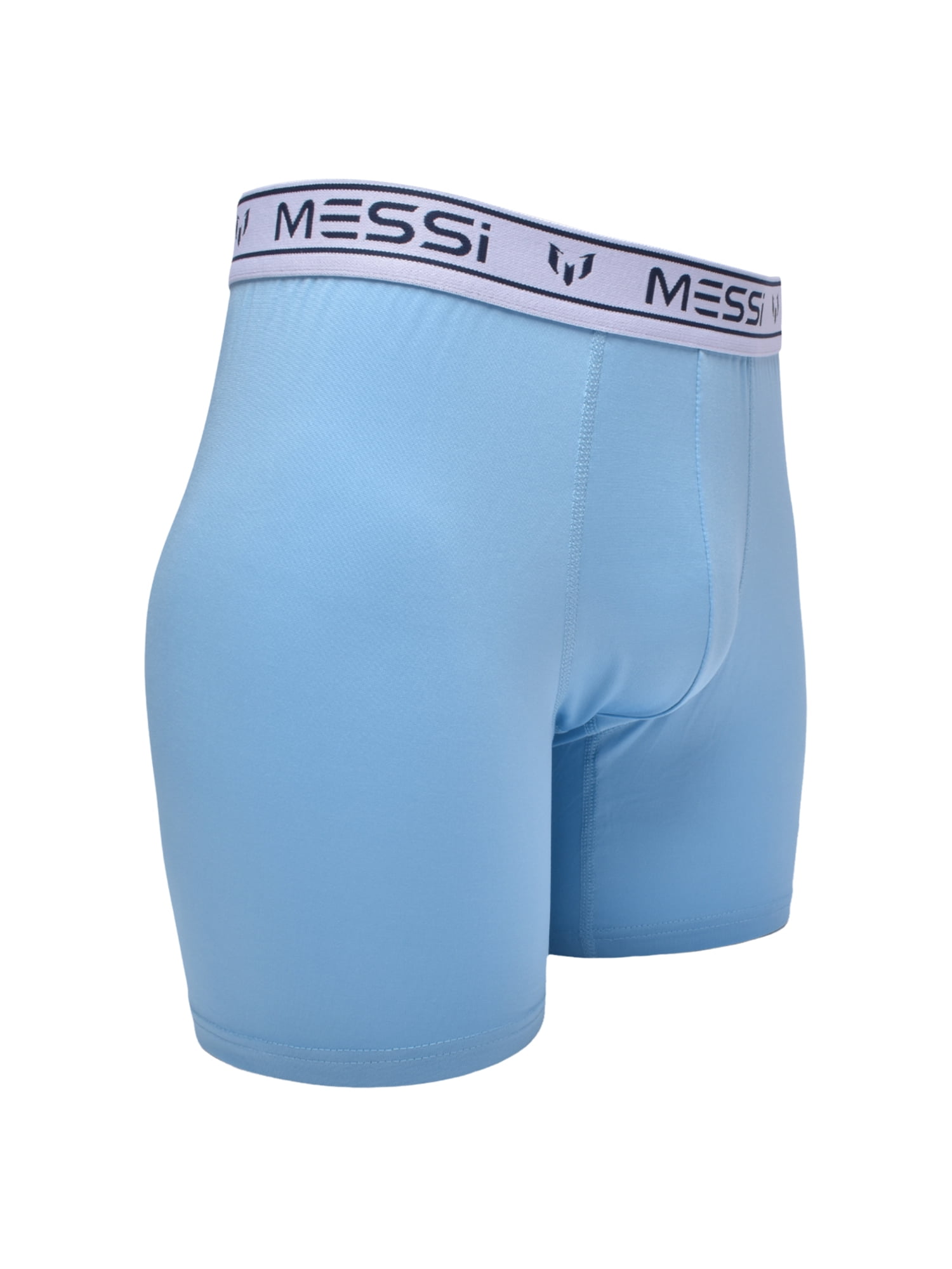 Messi Men's Stretch Boxer Brief Underpants 3-Pack Sizes S-XL