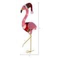 Holiday Time Light-Up Fluffy Flamingo Outdoor Christmas Décor, 35 in - image 4 of 4