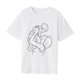 thumbnail image 3 of Camiseta de mujer Ropa Casual Elegante Trajes Verano Tops Cuello Redondo Camisa Básica SG, 3 of 8