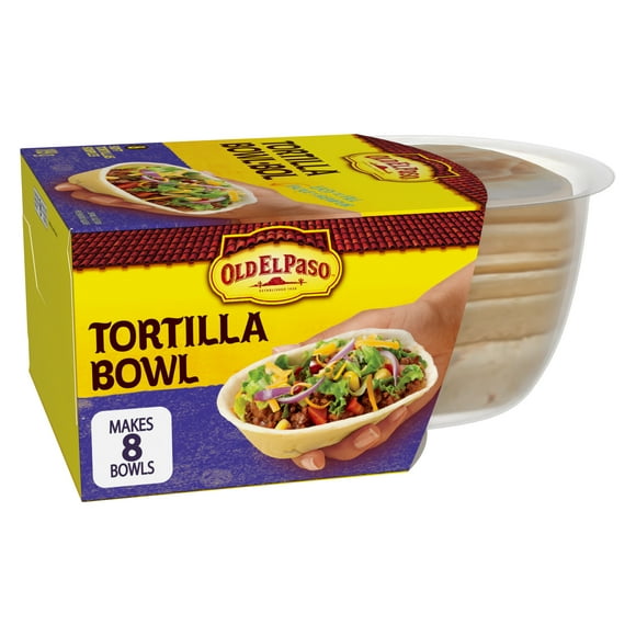 Old El Paso Bols de Tortilla Souples à la farine, 189 g, 8 unités 189 g