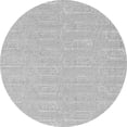 thumbnail image 1 of Ahgly Company Indoor Round Solid Gray Modern Area Rugs, 3' Round, 1 of 4