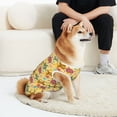 thumbnail image 5 of Pofeuu Sea and Sand Print Dog Clothes Fashionable Sleeveless Pet Vest Cotton Dog Shirt, Ideal for Small, Medium, and Large Breeds-5X-Large, 5 of 7