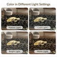thumbnail image 7 of ODIKA 8'x10' Washable Area Rug Non-Shedding, Easy Care, Guitar Notes Retro Vintage Songbook Motif Note Acoustic Music Flowing Dynamic for King Size Bedroom Under Bed, Master Suite, 7 of 7