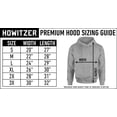 thumbnail image 4 of Howitzer Style Men's Hoodie Zip Up Sweatshirt FLAG SKULL MFG Black, 4 of 10
