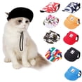 thumbnail image 4 of Pet Baseball Cap - Qyaukm Dog Hat Dog Sun Hat Dog Baseball Cap Dog Trucker Hat Dog Hats for Small Medium Large Dogs with Ear Holes Adjustable Breathable Design Outdoor All Season, 4 of 9