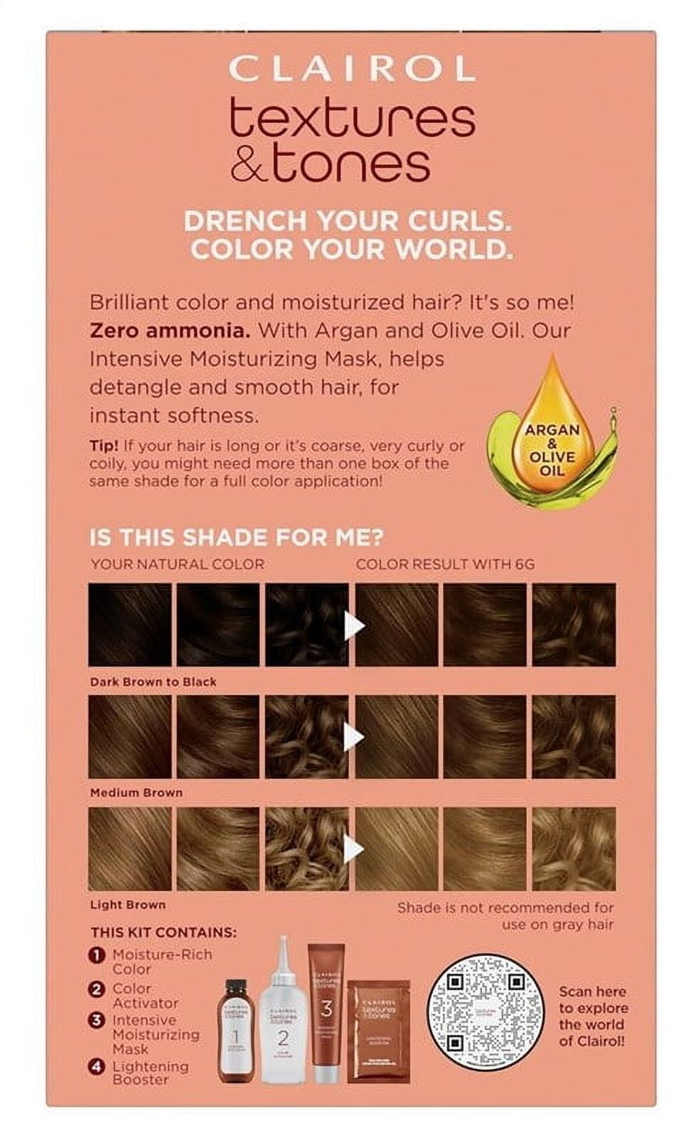 Clairol Professional Textures and Tones Haircolor, Honey Blonde, 1 Kit