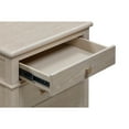 thumbnail image 4 of Modus Furniture Camden Three Drawer Oak Wood Nightstand in Chai, 4 of 7