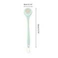 thumbnail image 2 of Unique Bargains 1 Pc Long handle Bath Brush Body Scrubber for Bathroom 15.74"x3.14"x1.37" Blue, 2 of 6