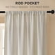 thumbnail image 2 of Cortinas Joydeco Beige Boho 230 cm Altura 2 Paneles Semi Transparente, 2 of 7