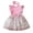 A04 Pink, variant on Toddler Easter Dress 6 to 9 Months Cute Bowknot Design Summer Princess Dress Ruffle Short Sleeve Casual Dress(Toddlers, Light , 12-18 Months)