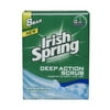 Irish Spring Deodorant Soap Deep Action Scrub With Scrubbing Beads - 3.75 Oz, 8 Ea