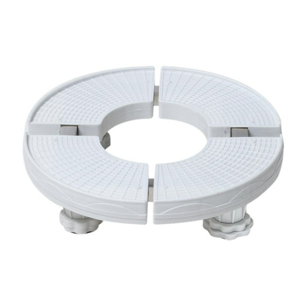 Base de piso para aire acondicionado, soporte para secadora de ropa, pedestal para lavadora, fácil de usar, con patas resistentes, bandeja para piso,