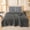 Grey, variant on 4-Piece Ultra Soft Rabbit Faux Fur Blanket Set. Includes 2 Plush Blankets & 2 Pillowcases. All-Season, Machine Washable for Sofa, Bed & RV. Perfect Gift For 2026.