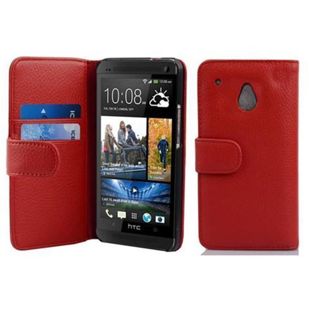 CADORABO Custodia Compatibile Con Htc One M4 Mini In Marrone Cioccolata