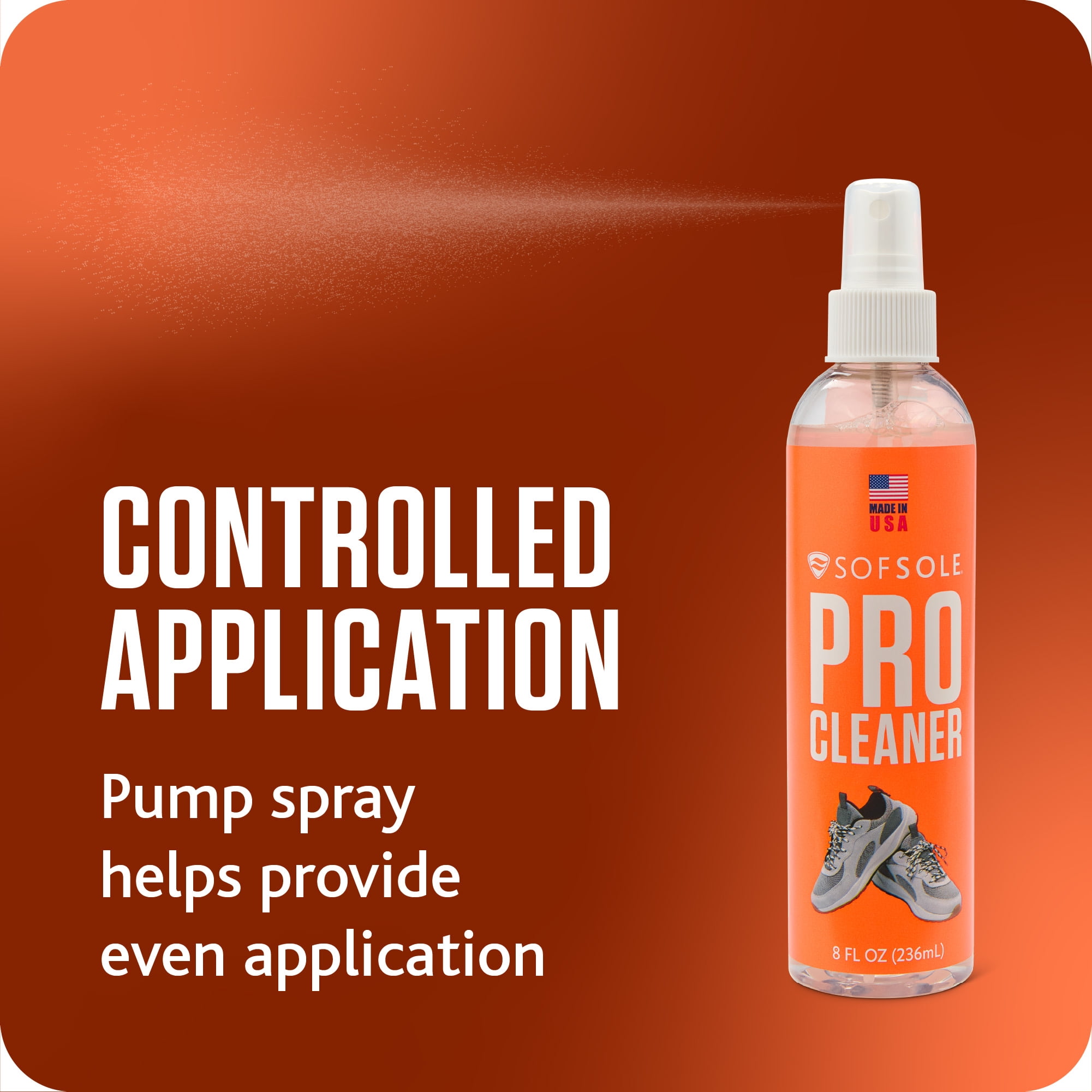 Sof Sole Pro Cleaner 8 oz. Pump Spray Unisex