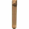 thumbnail image 6 of Ekena Millwork 6"W x 26"D x 38"H Traditional Craftsman Rough Sawn Bracket, Western Red Cedar, 6 of 13