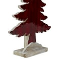 thumbnail image 4 of Northlight Stained Forest Tree Cutout Christmas Decoration - 10.5" - Red, 4 of 4