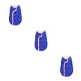 thumbnail image 1 of Billuyoard Ropa para mascotas Mantener abrigado Cómodo traje Tang estilo tradicional chino sin mangas Ropa para mascotas Disfraces Abrigos Azul S Azul S 3piezas, 1 of 6