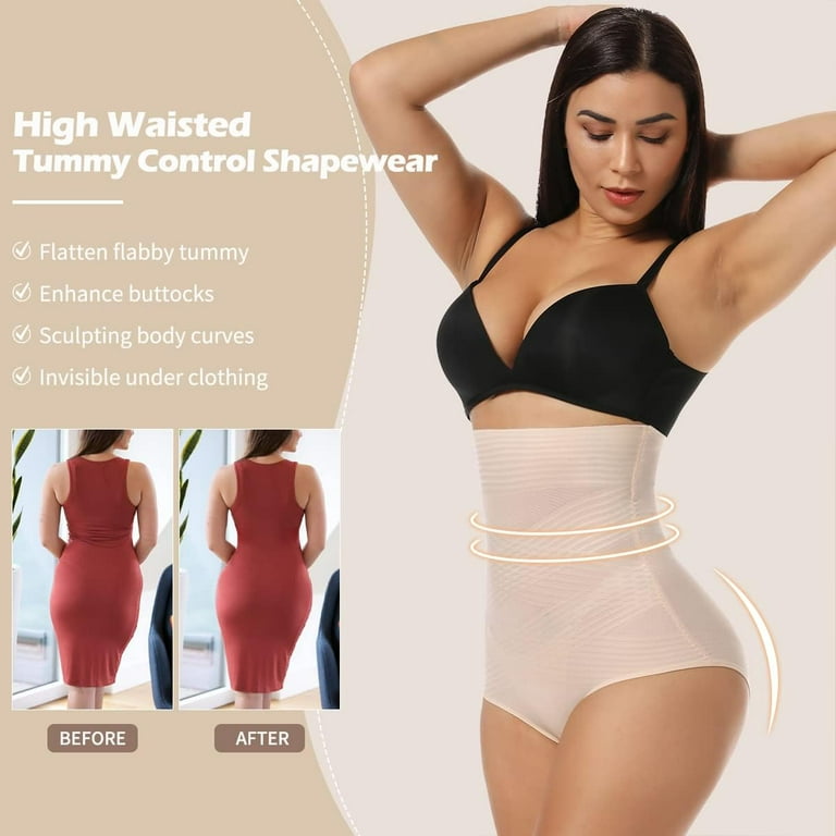 Geniue High Waist Tummy Control Pants (Tight) With Girdle in