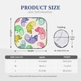 thumbnail image 6 of Goofa Colorful Pattern With Cute Chameleons Pattern 2 Piece Car Windshield Sun Shade Foldable | Front Windshield Shade for Sun, Heat and UV Rays | Sunshade for Car Front Window-, 6 of 7
