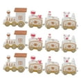 thumbnail image 1 of Mini  Decor Set, Small  Christmas Decorations Plastic Durable Environmentally Friendly Safe Reliable  For Cake Red,Green,White, 1 of 8