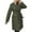 Army Green-04, variant on HTNBO Women's Mid-Long Quilted Wrap Coat Hooded Long Sleeve Puffer Jacket Winter Warm Padded Down Coats Elegant Outerwear
