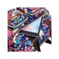 thumbnail image 6 of Sanviglor Ladies Handbag Multi Pockets Tote Bag Top Handle Nylon Shoulder Bags Large Capacity Women Crossbody Designer Retro Adjustable Strap Blue Daisy, 6 of 9