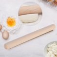 thumbnail image 3 of nobrands Rolling Pin Home Solid Wood Rolling Pin Cake Pastry Pizza Rolling Pin Baking Tool Kitchen Utensils(39CM), 3 of 7