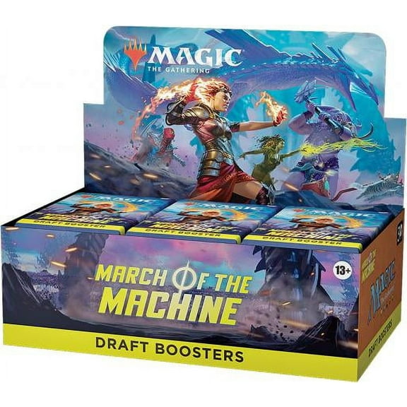Magic: The Gathering March of the Machine Draft Booster Box | 36 Packs (540 Magic Cards)