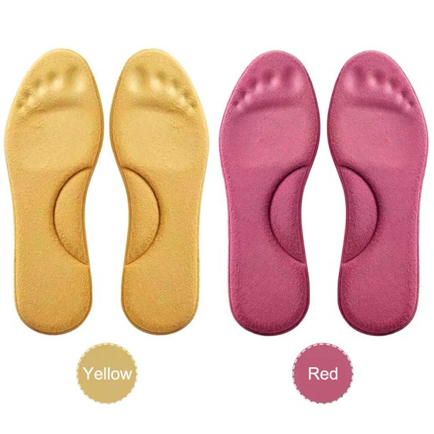 Ropa de Deporte Plantilla térmica autocalentable Soporte de arco Pies antideslizantes Almohadillas cálidas (Rojo 43-44) Ehuebsd Para Estrenar