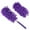 Purple, variant on Uxcell Cleaning Duster, 11" to 31" Extendable Chenille Brush with Replaceable Head, Red 1 Set