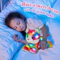 thumbnail image 5 of Glow Guards Light up Rainbow Cat Stuffed Animal Soft Kitty Plush Toy with LED Night Light Christmas Children's Day Birthday Gifts for Toddlers Kids Boys and Girls Children, 13'', 5 of 6