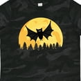 thumbnail image 4 of Inktastic Halloween Bat with Moon Boys or Girls Toddler T-Shirt, 4 of 5