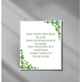 thumbnail image 3 of Irish Blessing Wall Art Sign - May Your Troubles Be Less Quote - St Patrick’s Day Decor - Shamrock Home Decor - Irish Housewarming Gift, 3 of 5